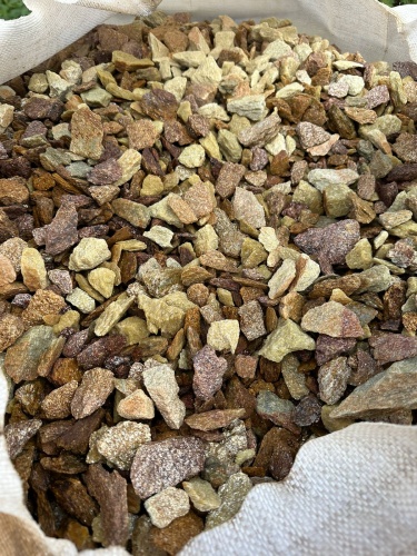 Златолит персиковый декоративная каменная крошка купить в Феодосии