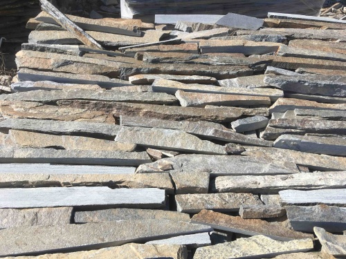 Горбушка златолит мультиколор для облицовки купить в Феодосии