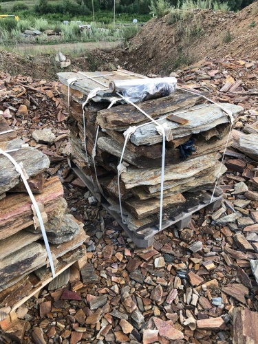 Плитняк кора дерева 50-100мм для пошаговых дорожек купить в Феодосии