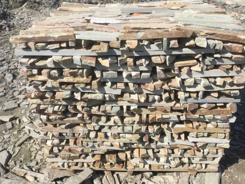 Горбушка златолит золотистый для облицовки купить в Феодосии