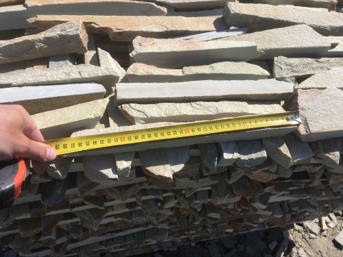 Горбушка златолит золотистый для облицовки купить в Феодосии