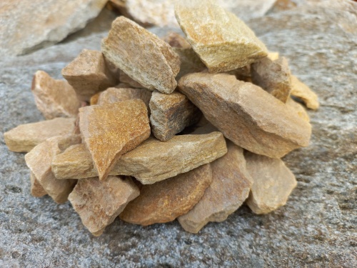 Златолит жёлтый декоративная каменная крошка купить в Феодосии