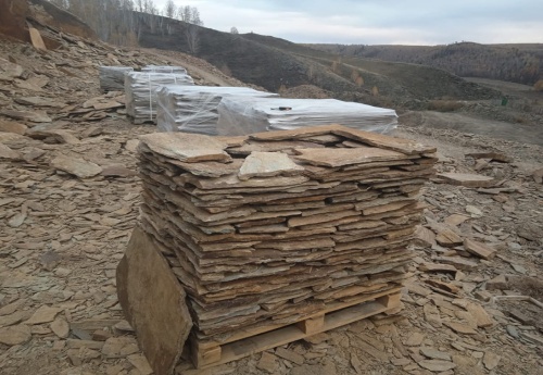 Плитняк кора дерева для цоколя, отмостки купить в Феодосии