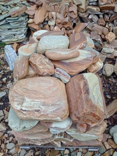 Златолит жёлтый, жёлто-зелёный глыбки и валуны для ланшафтного дизайна купить в Феодосии