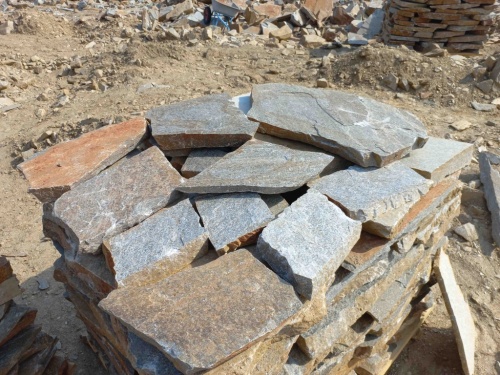 плитняк серицит для мощения