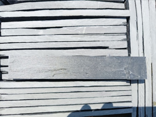 Плитка чёрная из натурального камня фасадная 30 см * 5 см, толщина 7 мм -30 мм купить в Феодосии